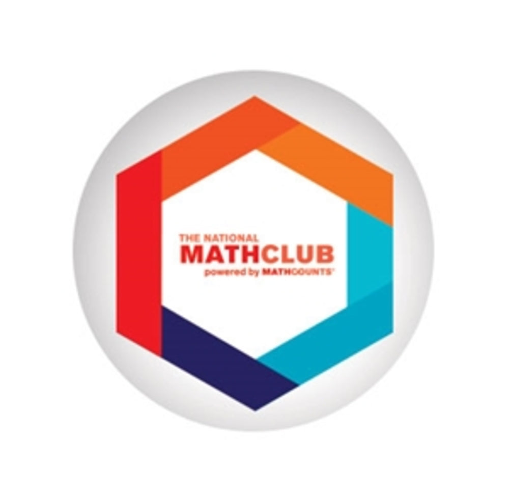 MC1475C 2¼" MathClub Button with Pin Back