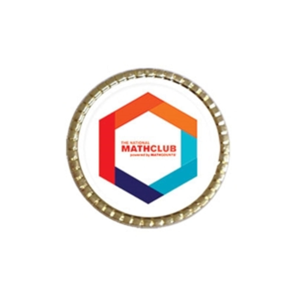 MC1482C MathClub Lapel Pin