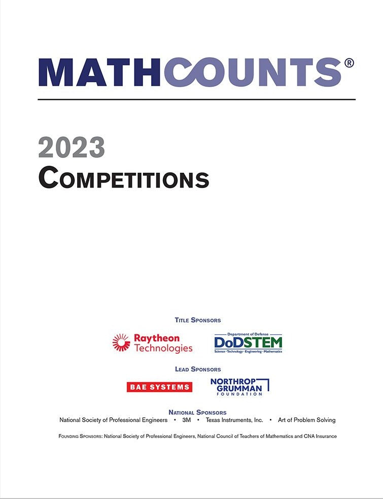 MCC PREVIOUS YEARS: MATHCOUNTS Competitions