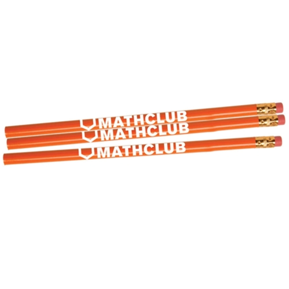 MC1471C 10 Count MathClub Wood Pencils