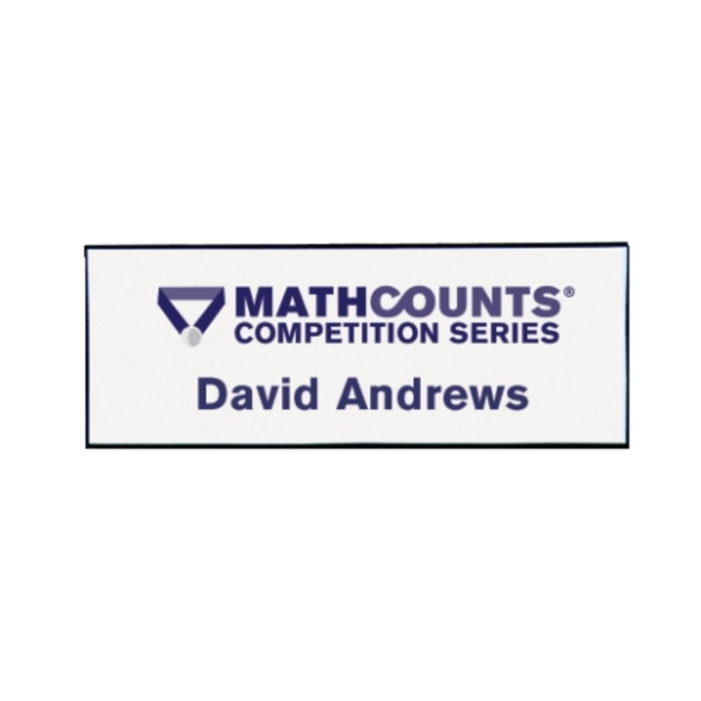 MC2751F Namebadge (1 Line Engraved)