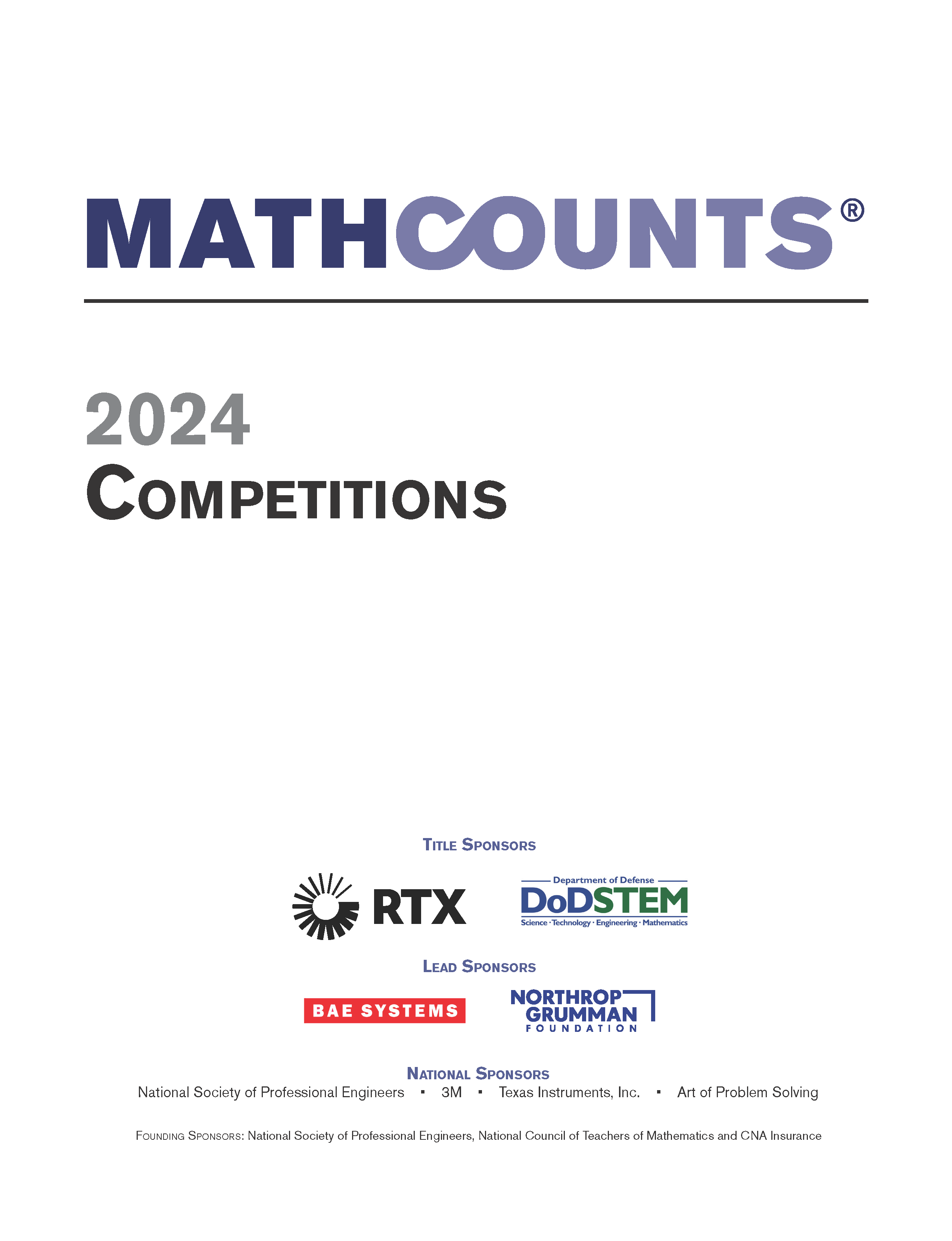 Books & Resources – MATHCOUNTS Store