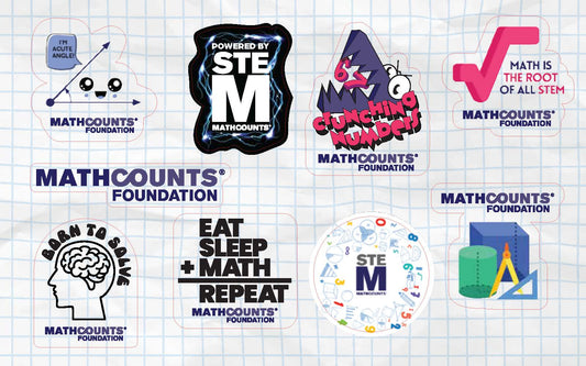 NEW MC2607  Sticker Sheet 5" x 8" - pack of 10