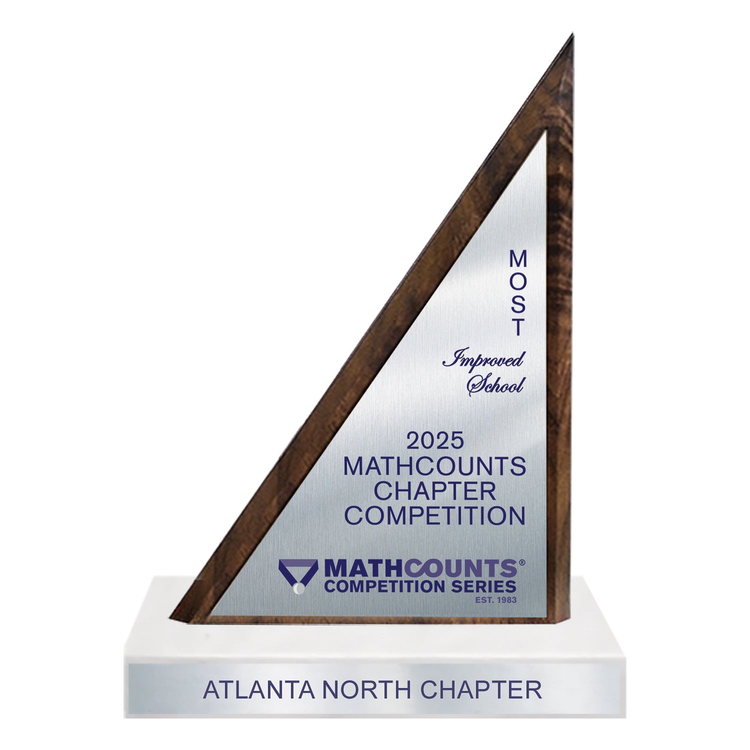 STM Most Improved School Trophy – MATHCOUNTS Store