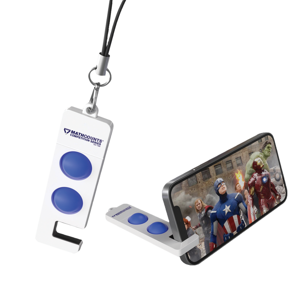 MC2408 Fidget Phone Stand Keychain – MATHCOUNTS Store